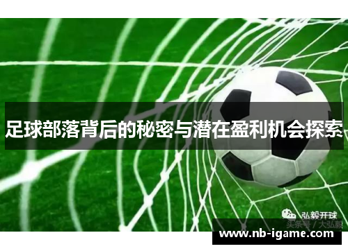 足球部落背后的秘密与潜在盈利机会探索