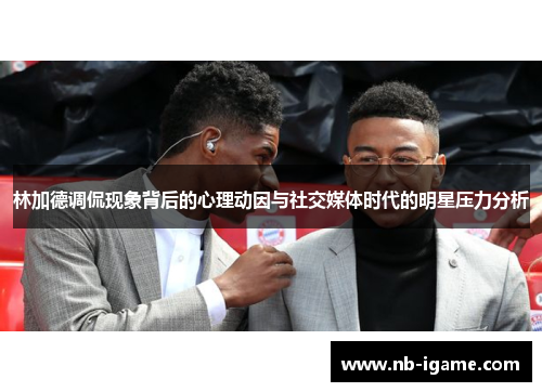 林加德调侃现象背后的心理动因与社交媒体时代的明星压力分析 林加德调侃现象背后的心理动因与社交媒体时代的明星压力分析